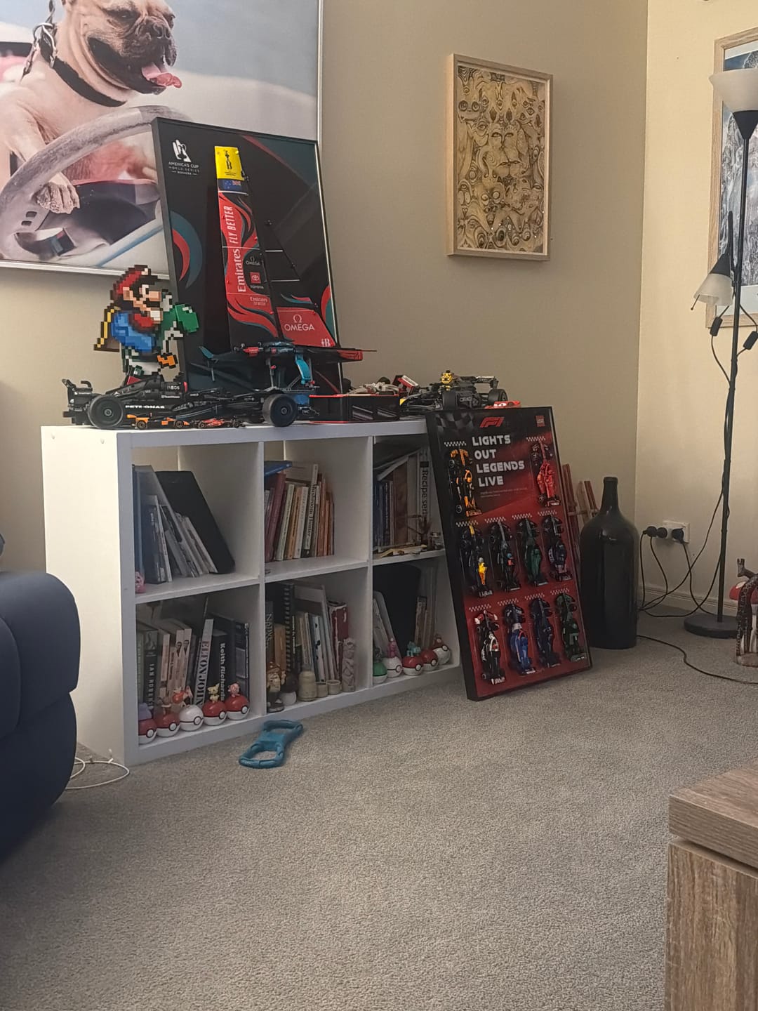 Customer photo review of Display frame for LEGO® TECHNIC™ Emirates Team New Zealand AC75 Yacht 42174