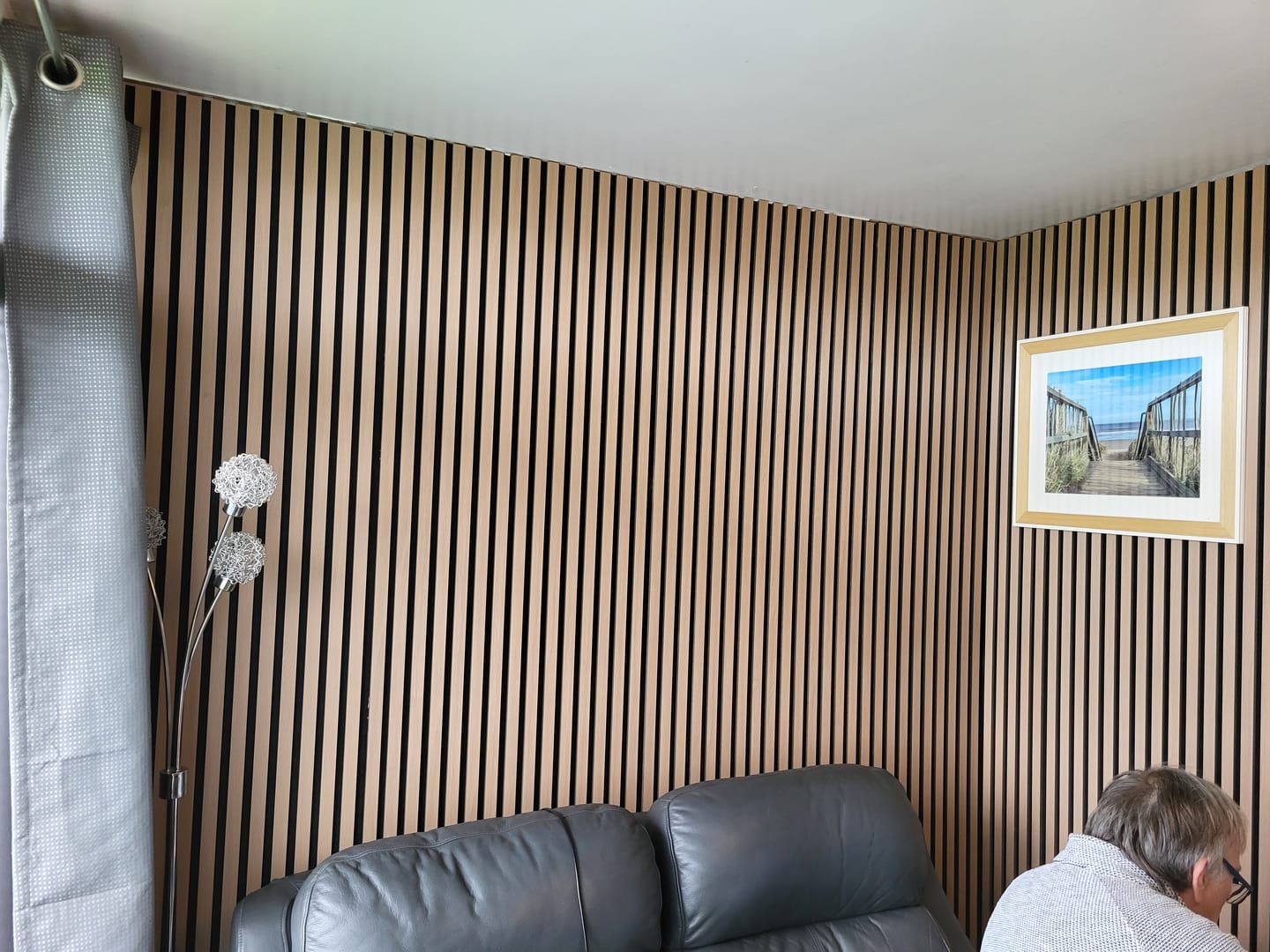 Customer photo review of Wall Panel Installation Adhesive