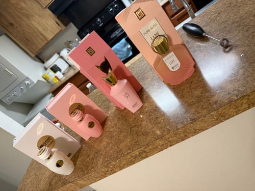 Customer photo review of The Glam Bundle (2 Perfumes + 2 Body Mists)