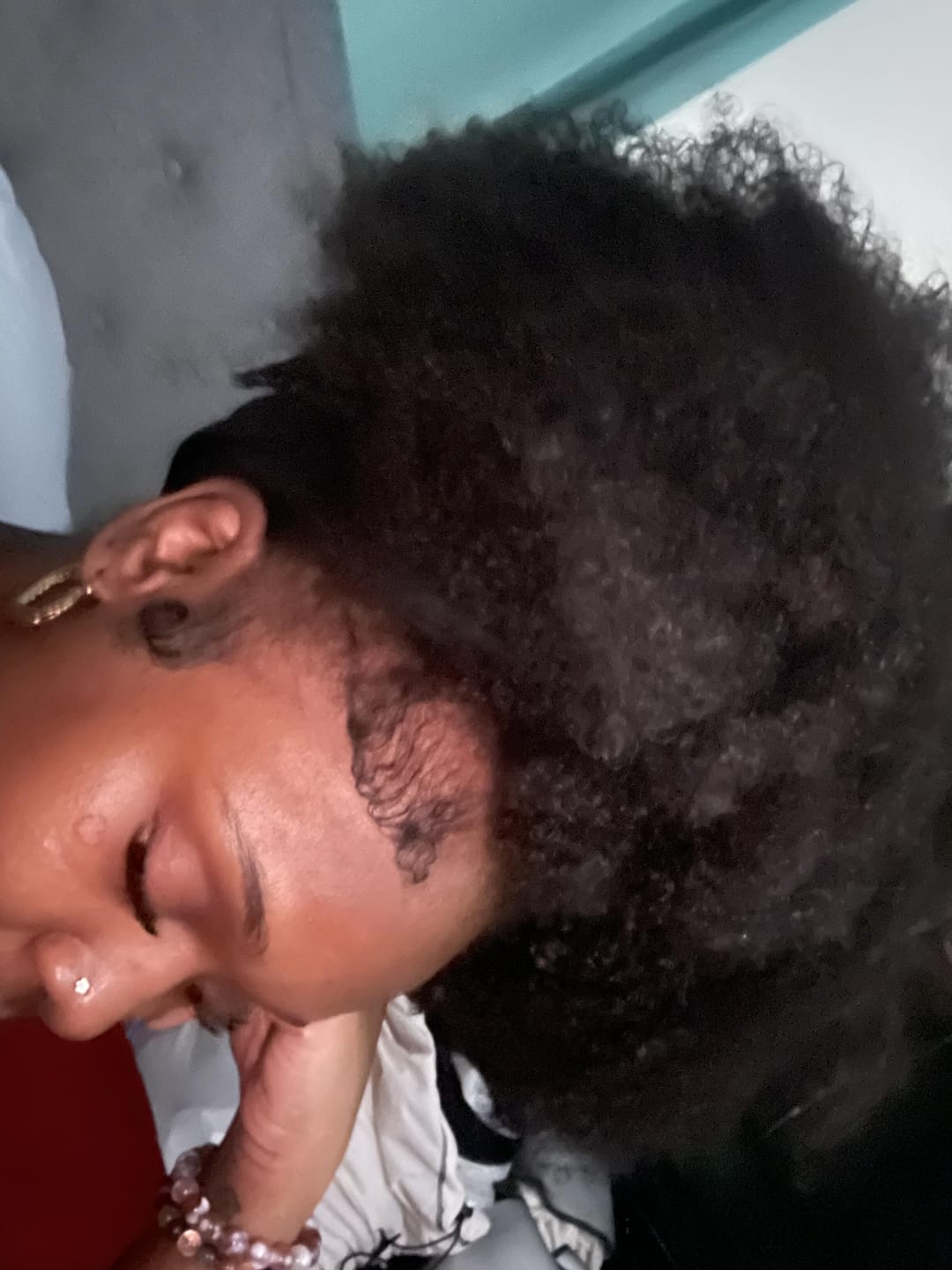 Customer photo review of Kinky Curly