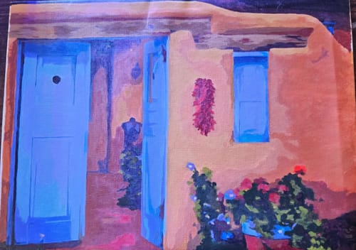 Customer photo review of Custom Paint By Numbers - Turn Trip Memory into Art