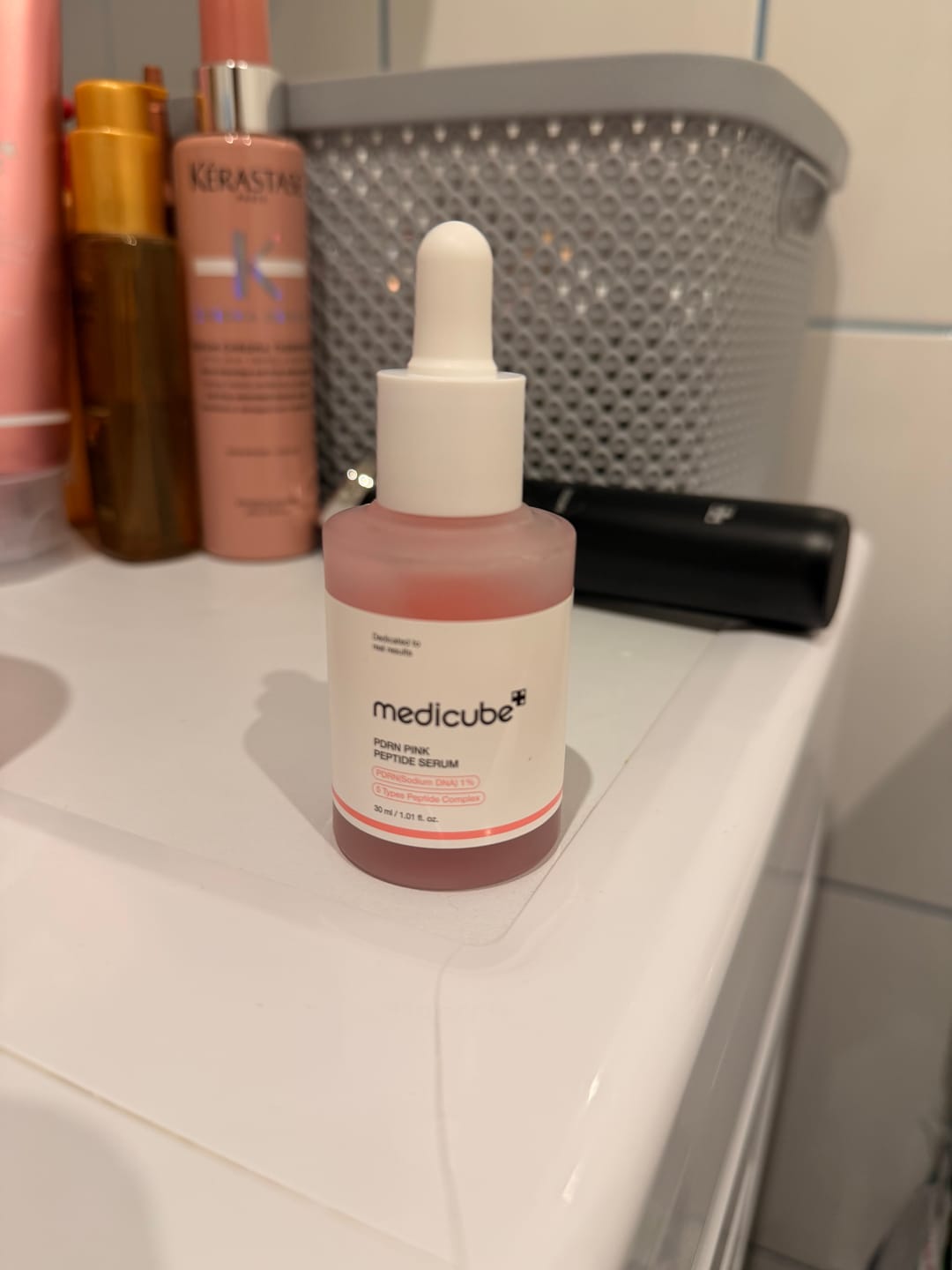 Customer photo review of Liftinga serums ar PDRN un peptīdiem Medicube PDRN Pink Peptide Serum