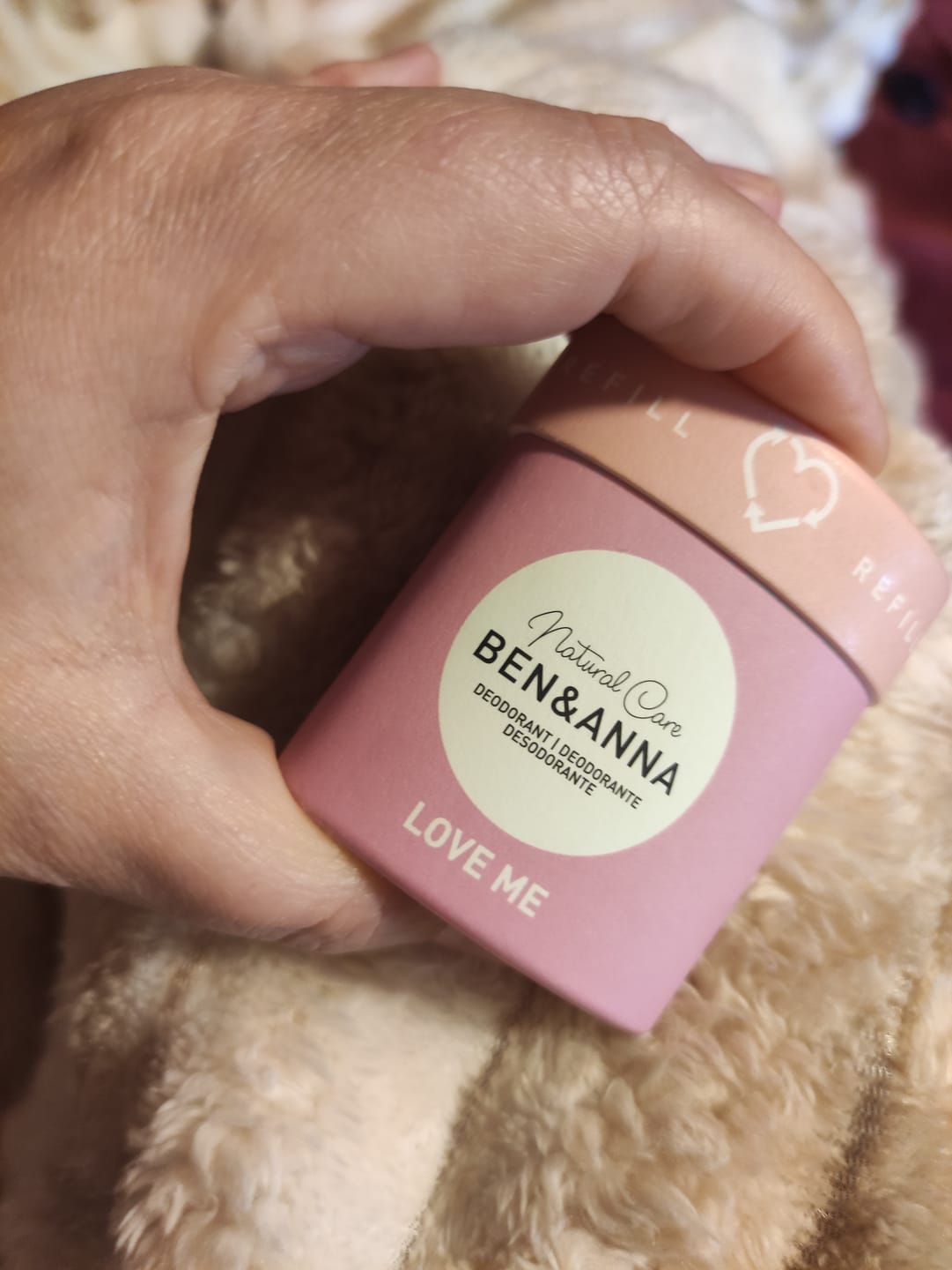 Customer photo review of Deostick Refill "Love Me"