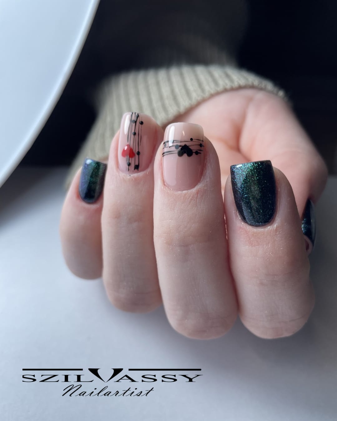Customer photo review of Didier Lab "Chameleon" Top Coat - gél lakk fedőréteg, No.1