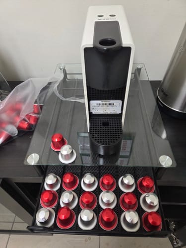 Customer photo review of Box 100 cápsulas Aluminio Nespresso Compatible - Blend Huila Colombia