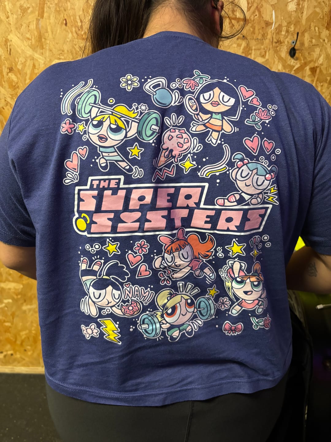 Customer photo review of SUPER SISTERS NAVY - MUJER