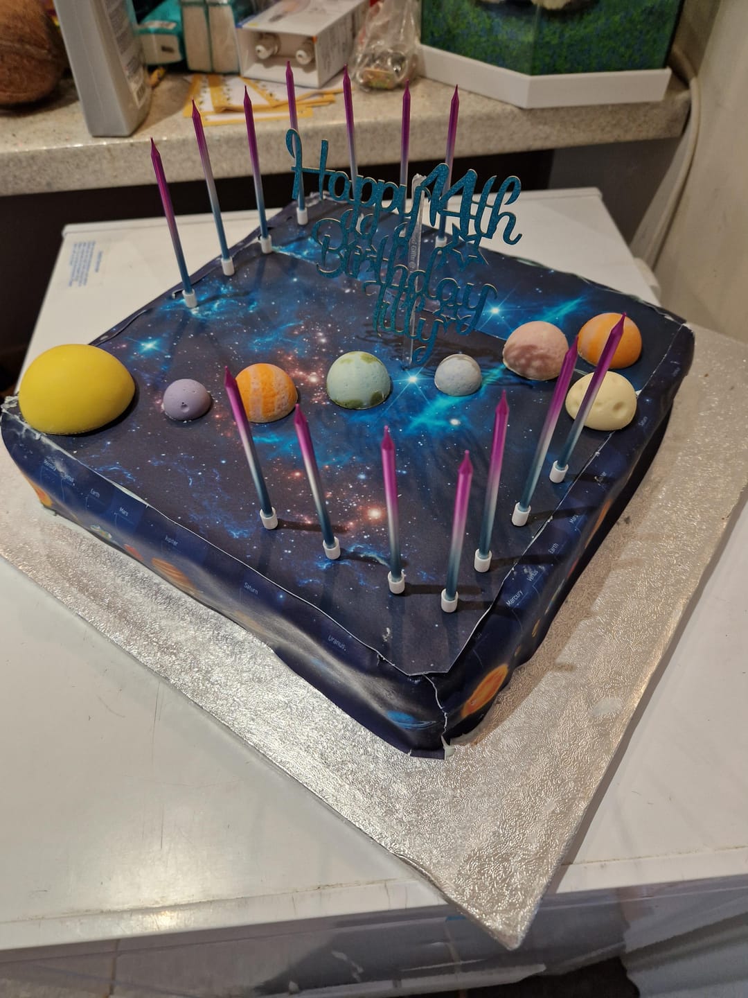 Customer photo review of Chocolate Solar System