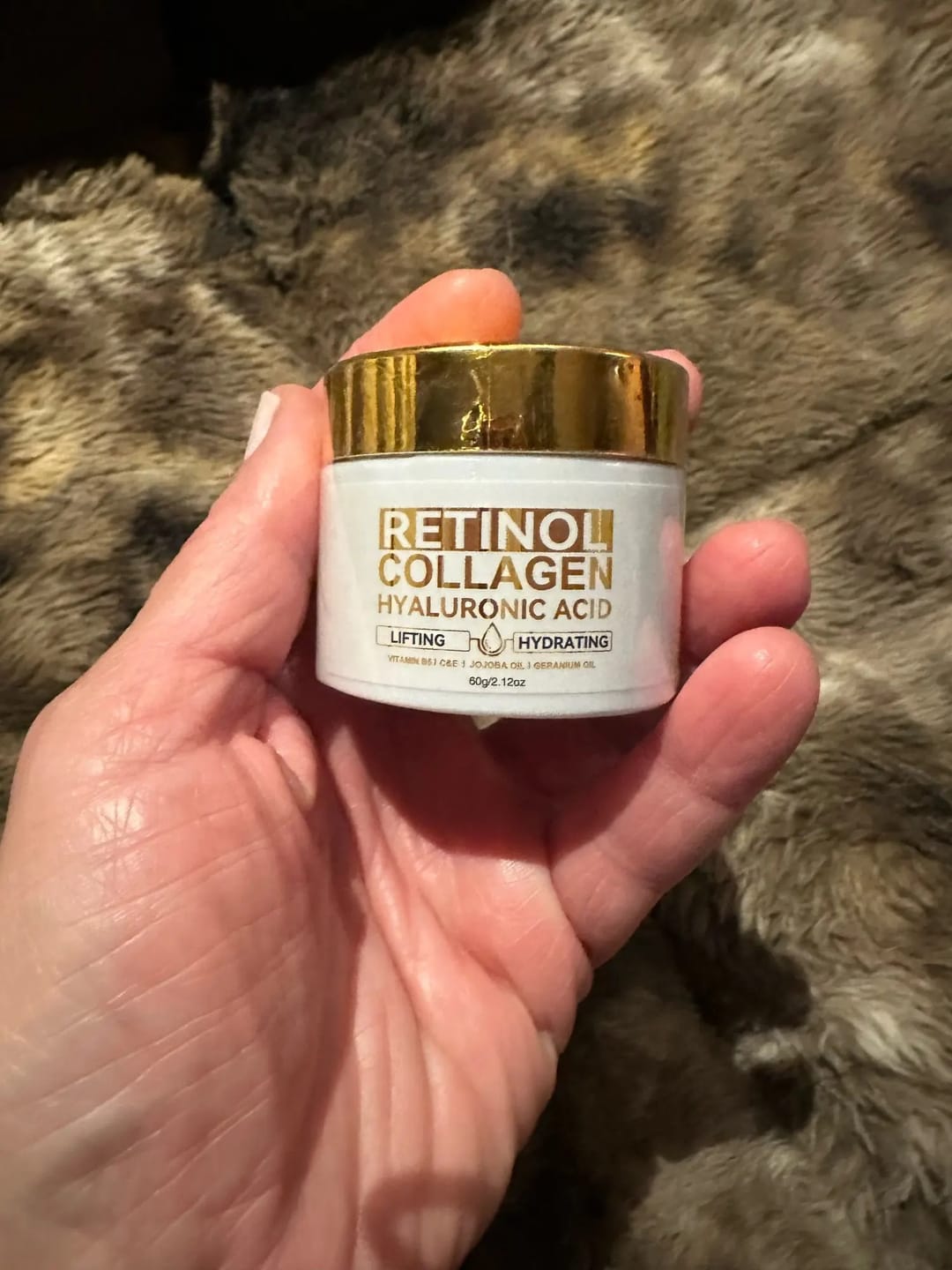 Customer photo review of Collagene Lift™ – Crema Viso Antirughe Rimpolpante