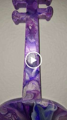 Customer video review of Unfinished Wood Violin Shape - Music - Craft - up to 46" DIY