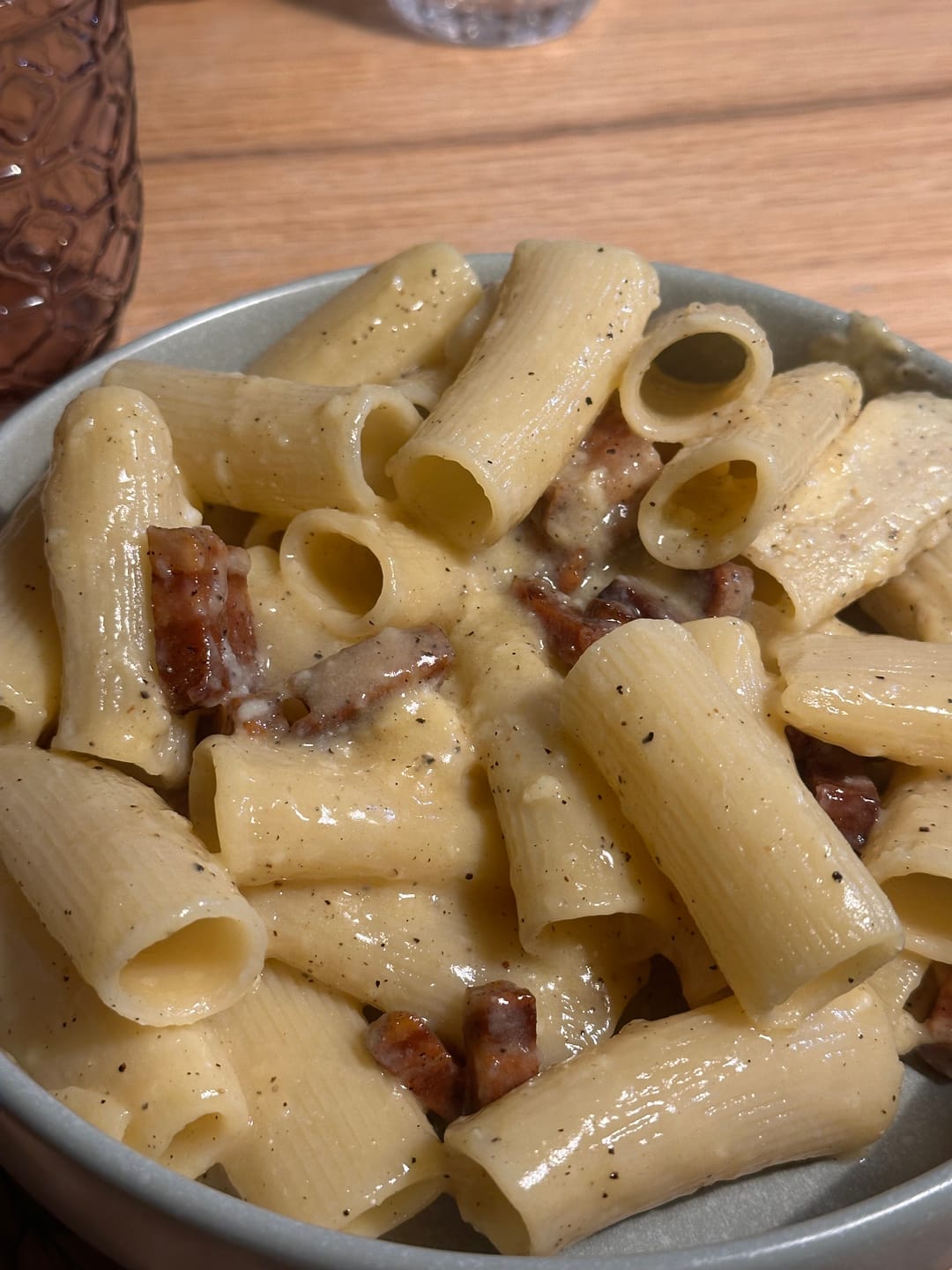 Customer photo review of Pancetta Affumicata vegetale Bio 250 g - Fermaggio®