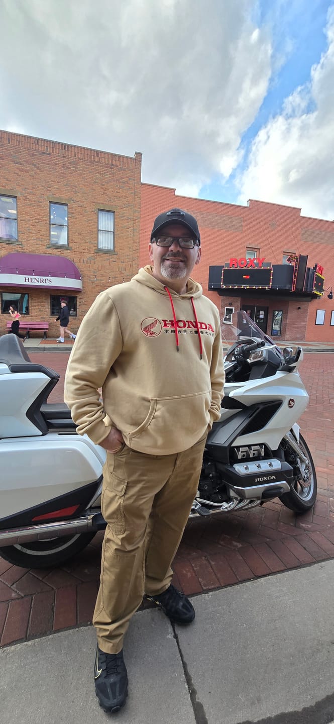 Customer photo review of 1964 Honda Brand Hoodie