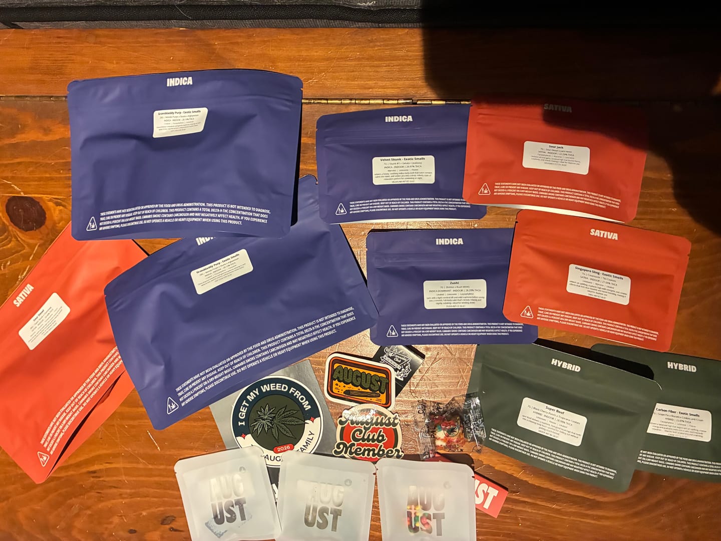 Customer photo review of Sunrise to Sunset Exotic Smalls Bundle