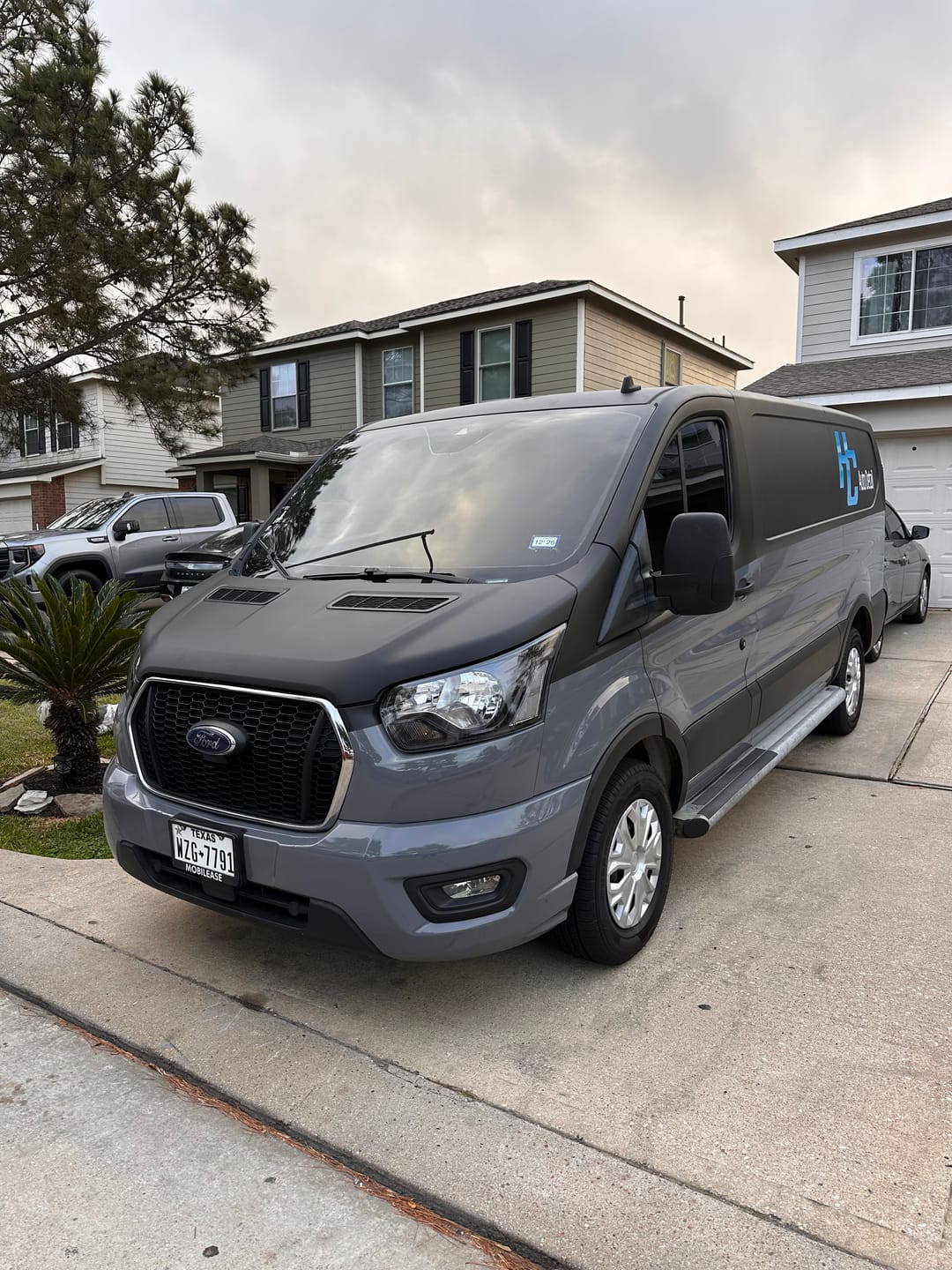 Customer photo review of Satin Black Vinyl Wrap