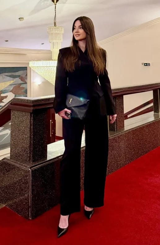 Customer photo review of Nicolle Blazer Dress