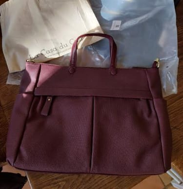 Customer photo review of Sac Cabas Bandoulière Femme Grand Format – Modèle Élise