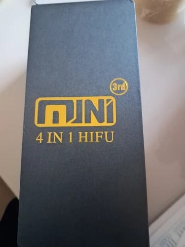 Customer photo review of Mini Portable HIFU RF Ultrasonic Anti-Wrinkle Face Lifting Device