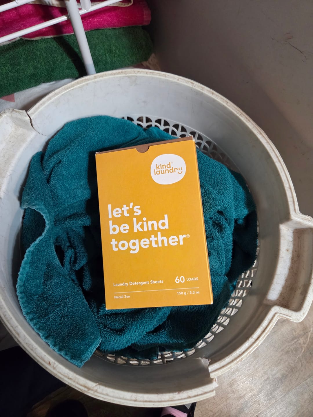 Customer photo review of Laundry Detergent Sheets
