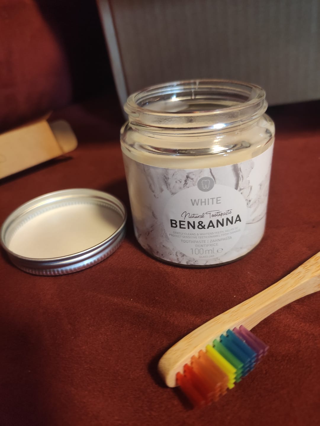 Customer photo review of ZAHNPASTA – WHITE OHNE FLUORID