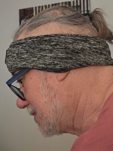 Customer photo review of CozyBand Wireless Headphones