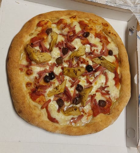 Customer photo review of Pizza sorriso "Low Carb Extreme"