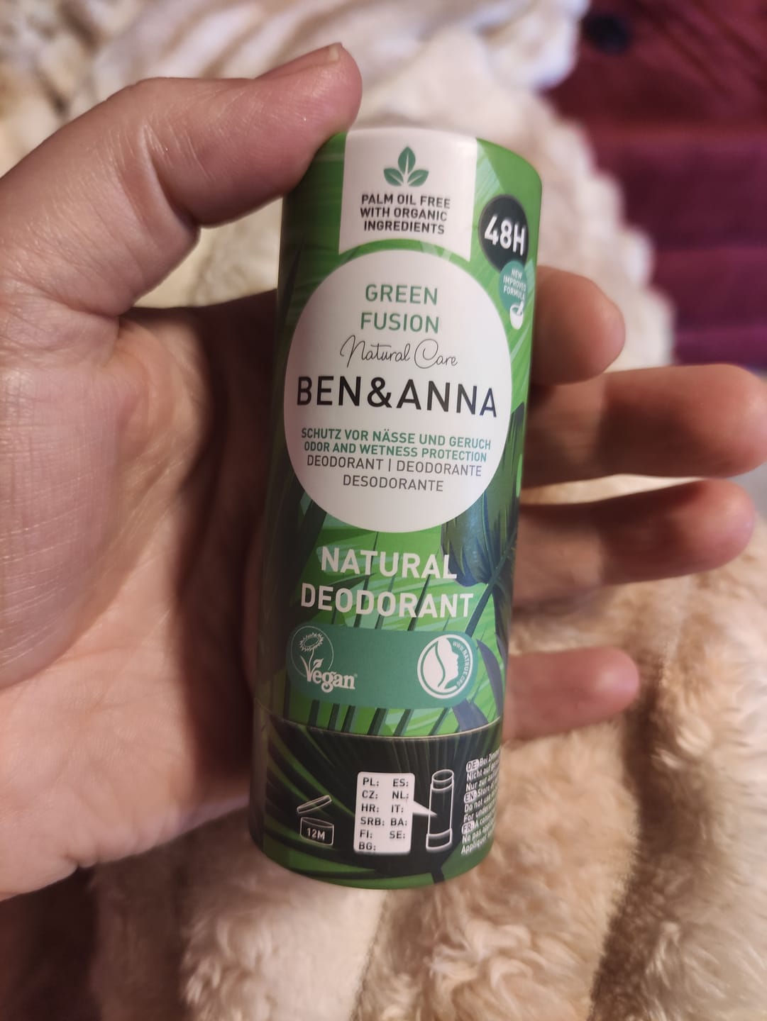 Customer photo review of DEO PAPERTUBE – GREEN FUSION