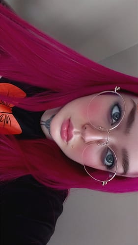 Customer photo review of Yolanda Eyeglasses