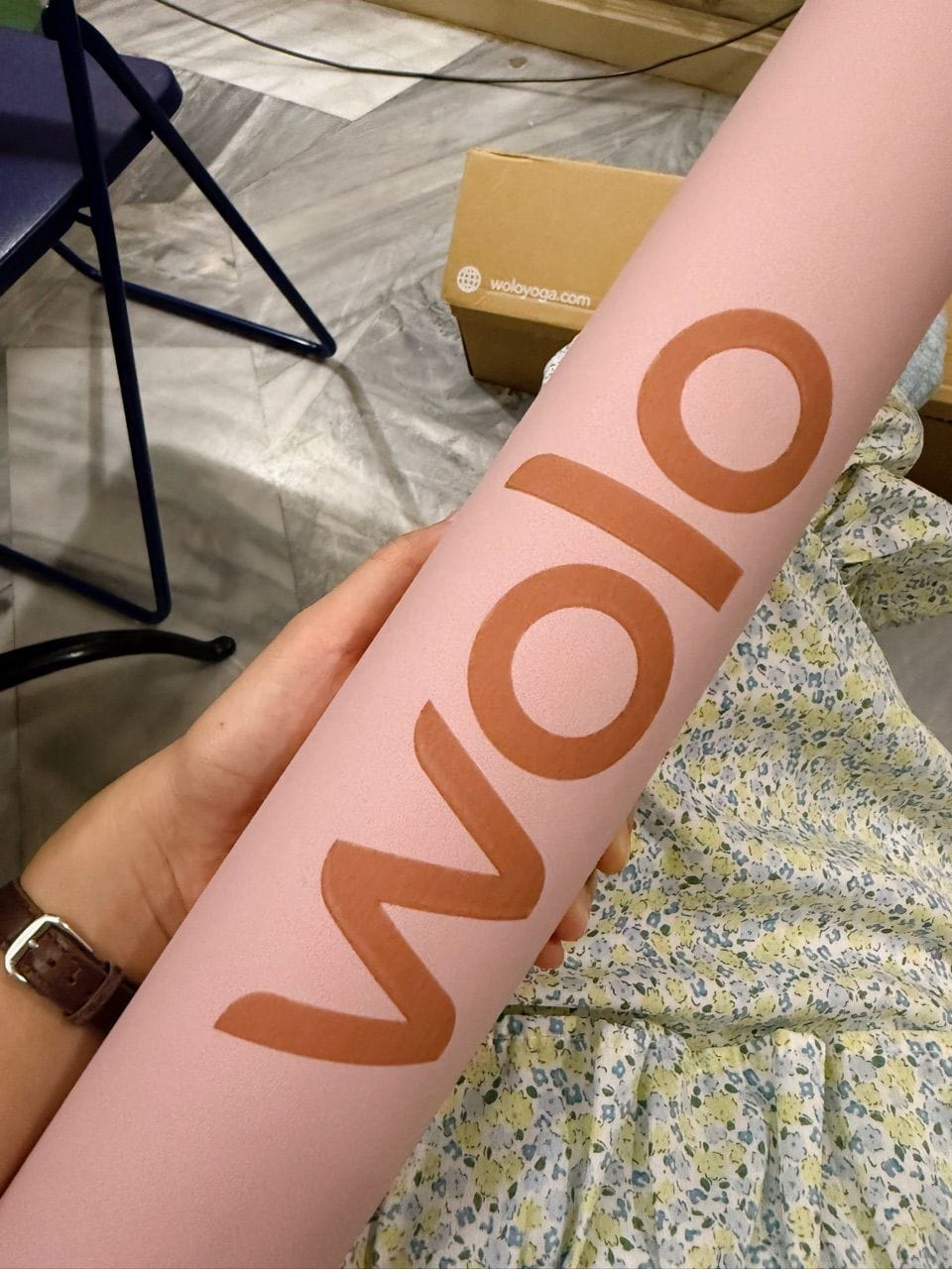 Customer photo review of Away Travel Mat 1.5mm