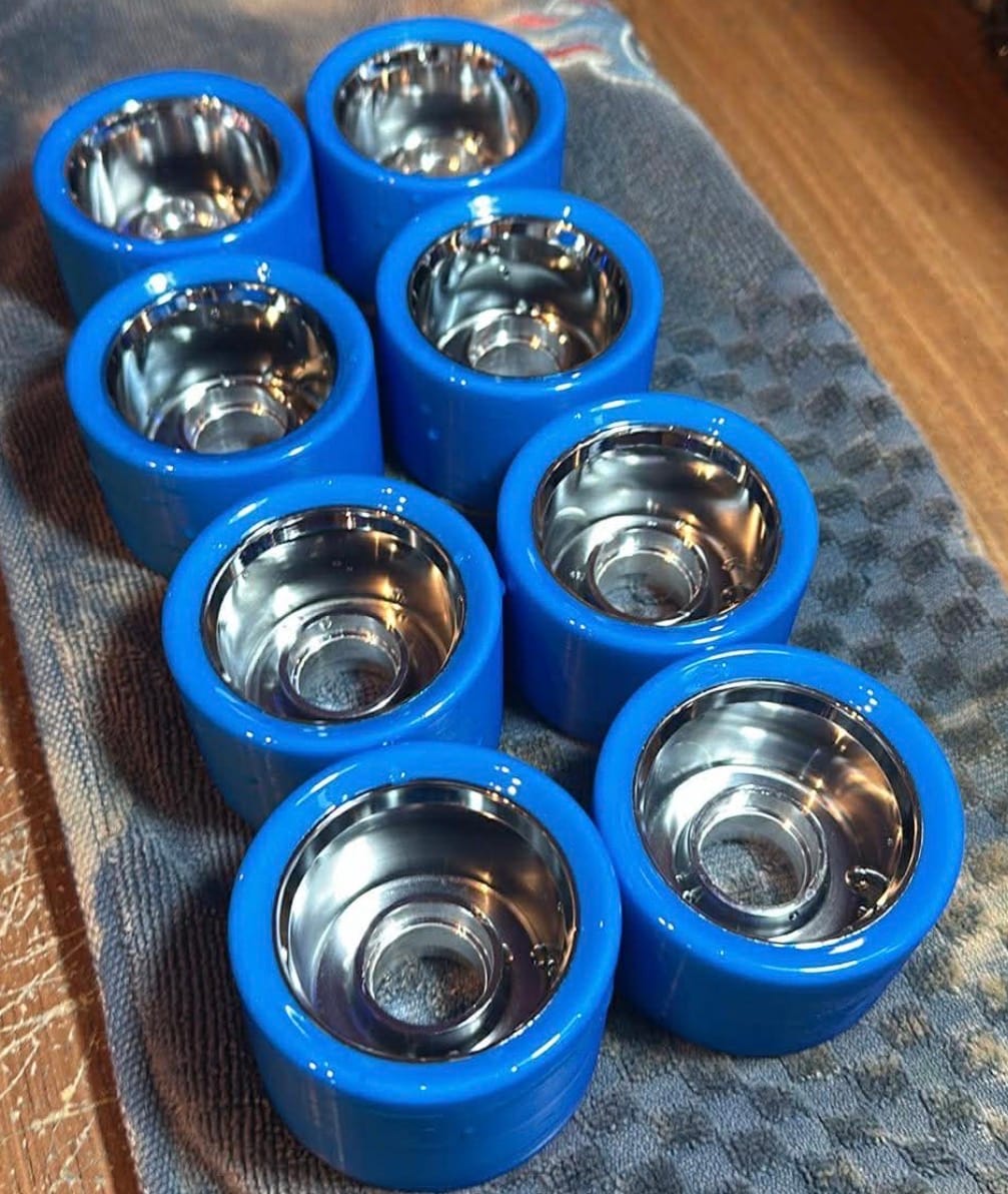 Customer photo review of Ultraglide Roller Skate Wheels