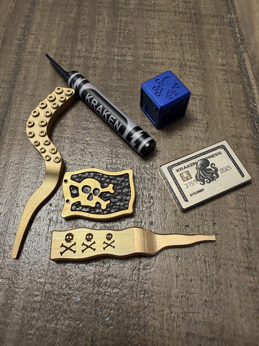 Customer photo review of The Tentacle Pitch Tool - Brass