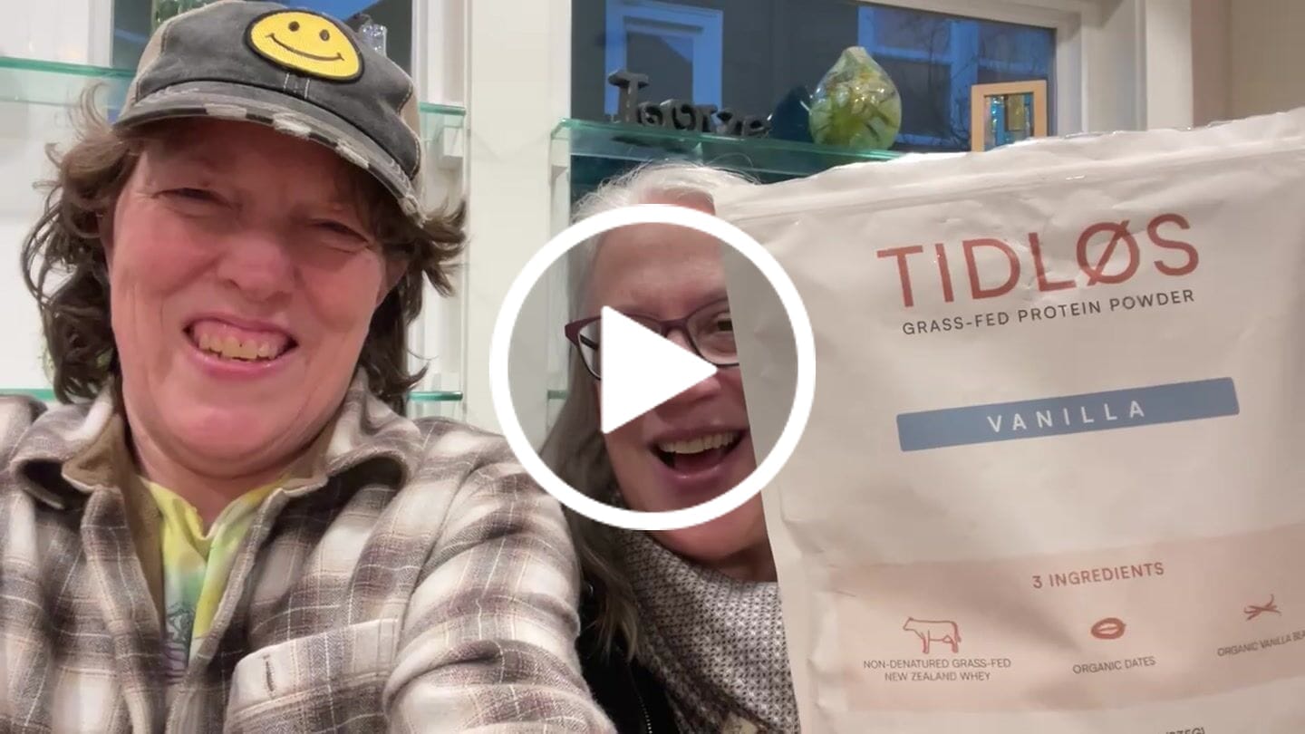 Customer video review of TIDLØS Protein
