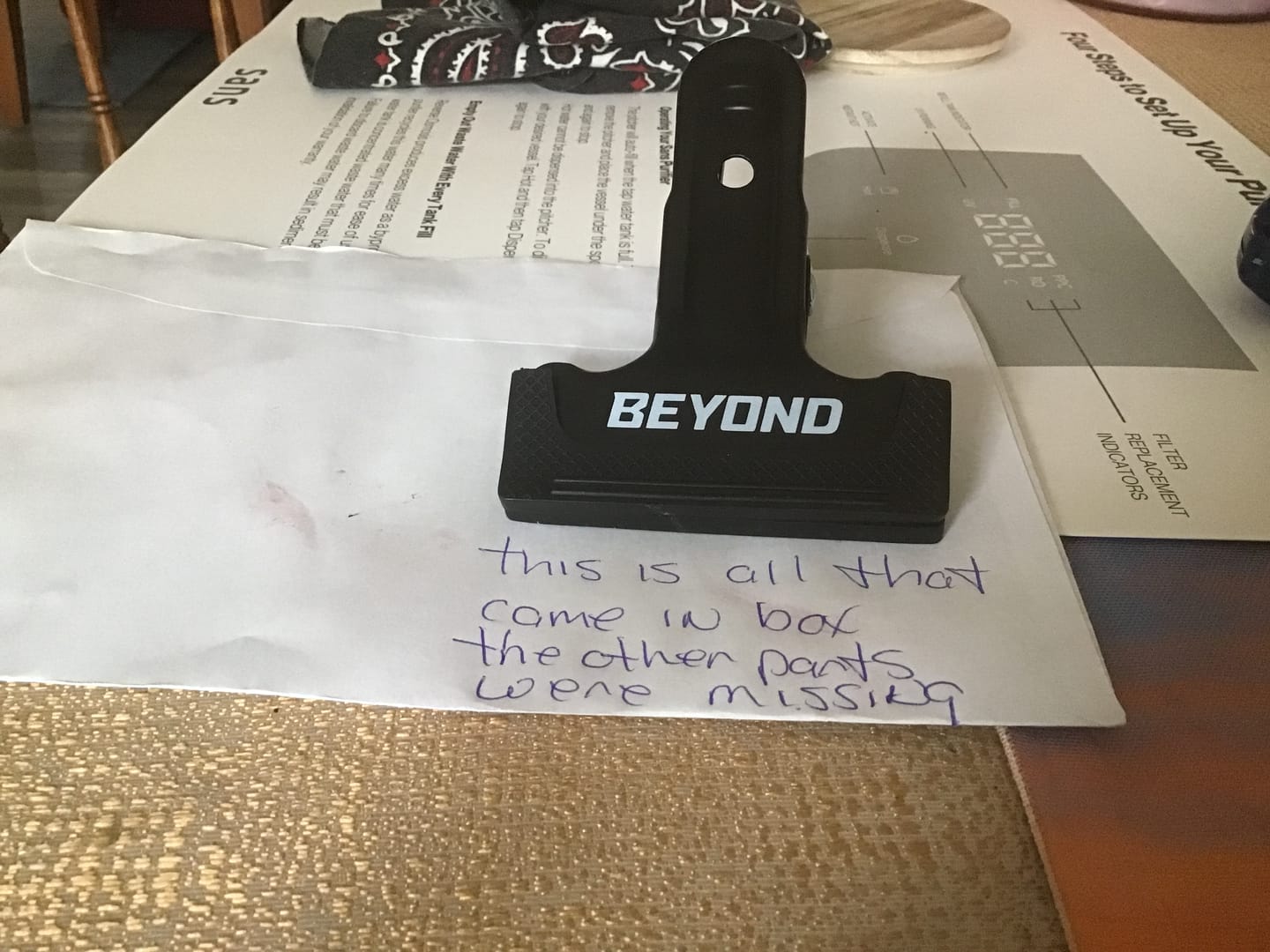 Customer photo review of Beyond Braid EZ Fishing Line Spooler