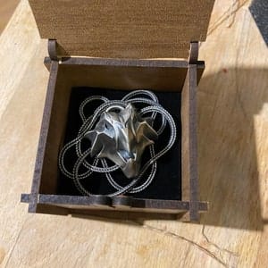 Customer photo review of Griffin Pendant