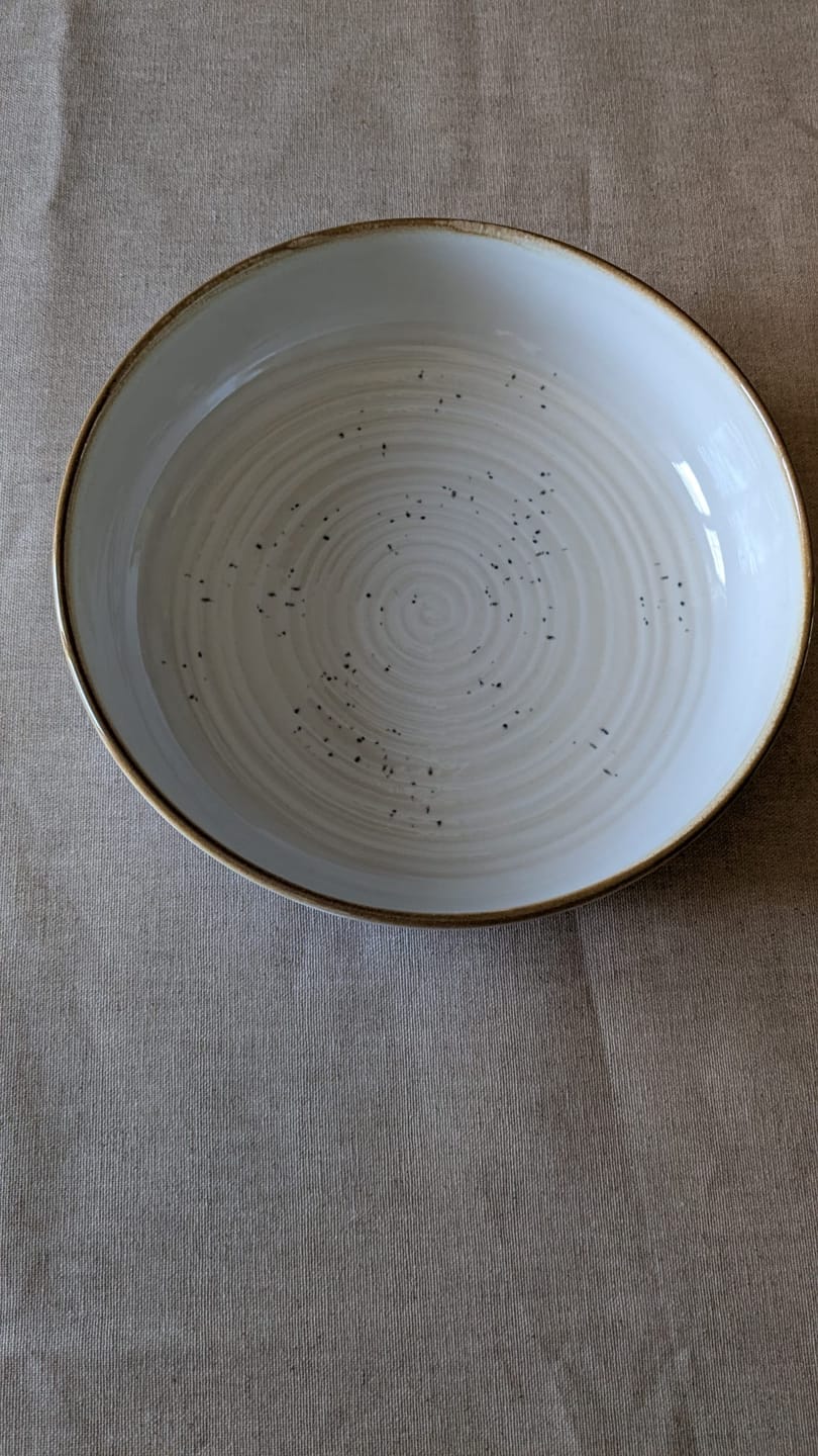 Customer photo review of Cosy & Trendy Diepe Borden / Pastaborden Baltic Vanilla ø 18 cm - 6 stuks
