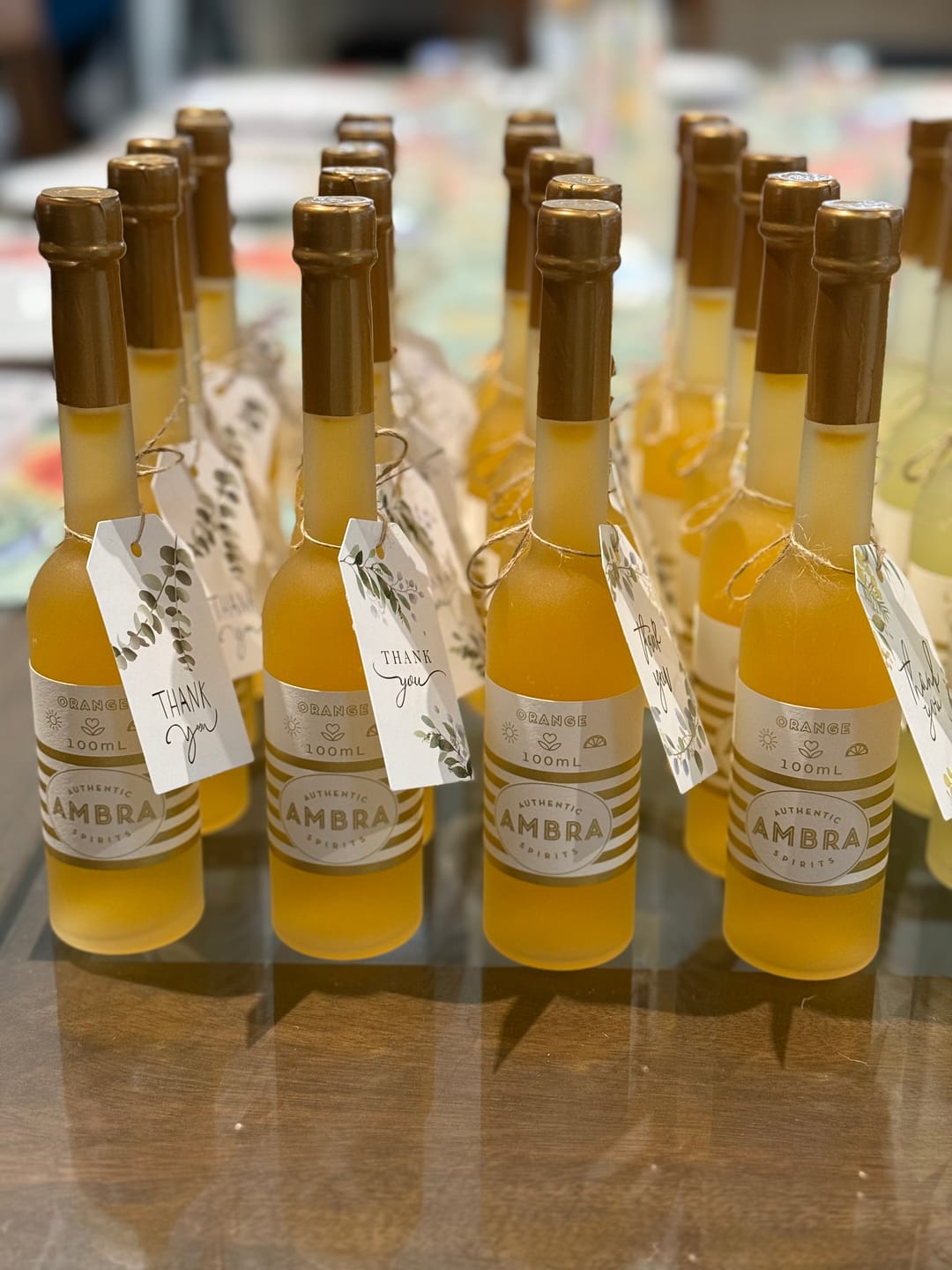 Customer photo review of Ambra Orange Liqueur