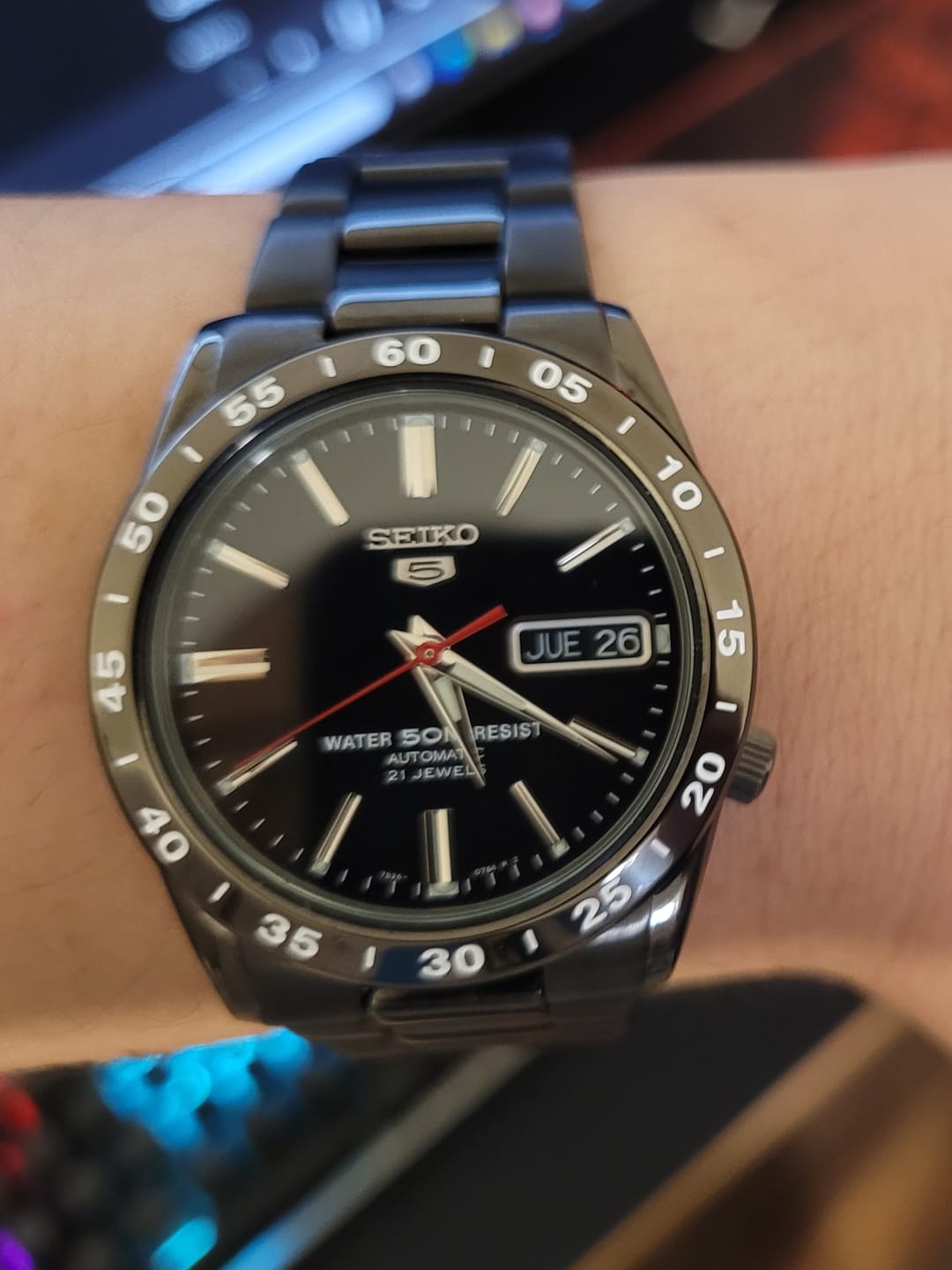 Customer photo review of Reloj Seiko 5 Análogo Automático SNKE03KC Metálico 36mm