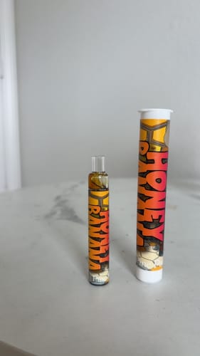 Customer photo review of Pine Park Honey Banana Rosin Disposable