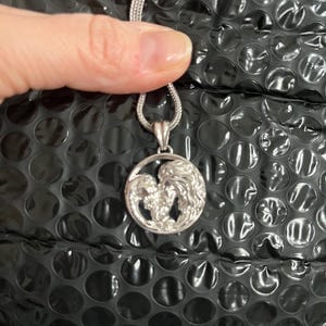 Customer photo review of Lion Family Pendant
