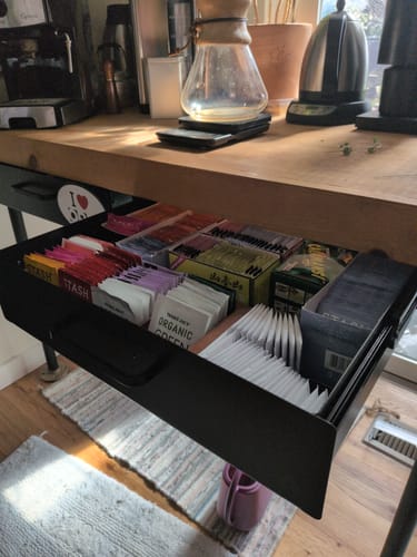 Customer photo review of Under Desk Drawer