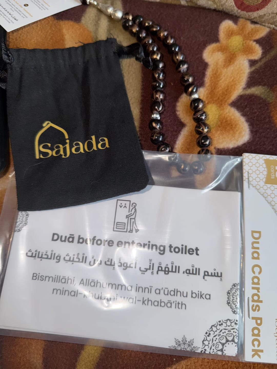 Customer photo review of Noorain  Padded Prayer Mat