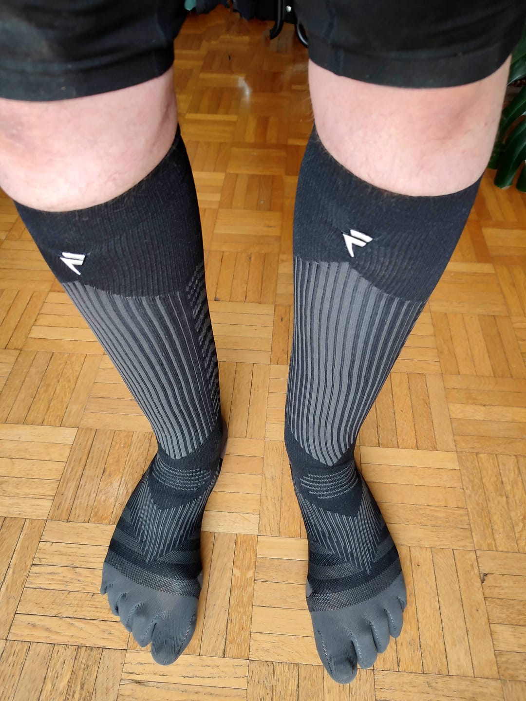 Customer photo review of Chaussettes de compression à Orteils