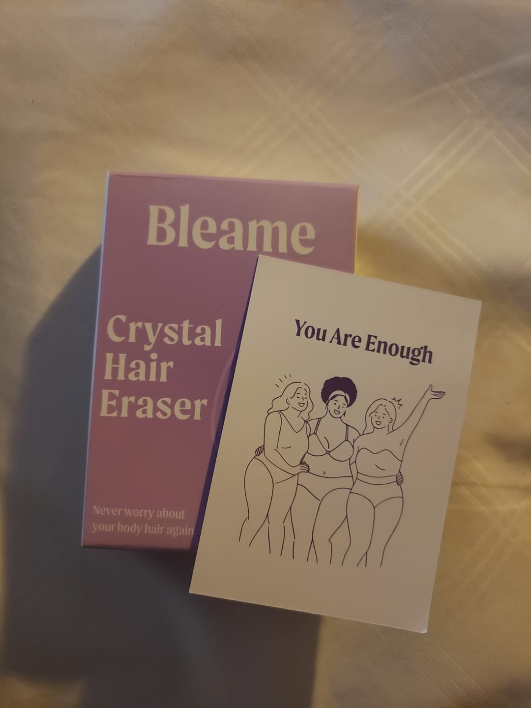 Customer photo review of Bleame Crystal Hair Eraser