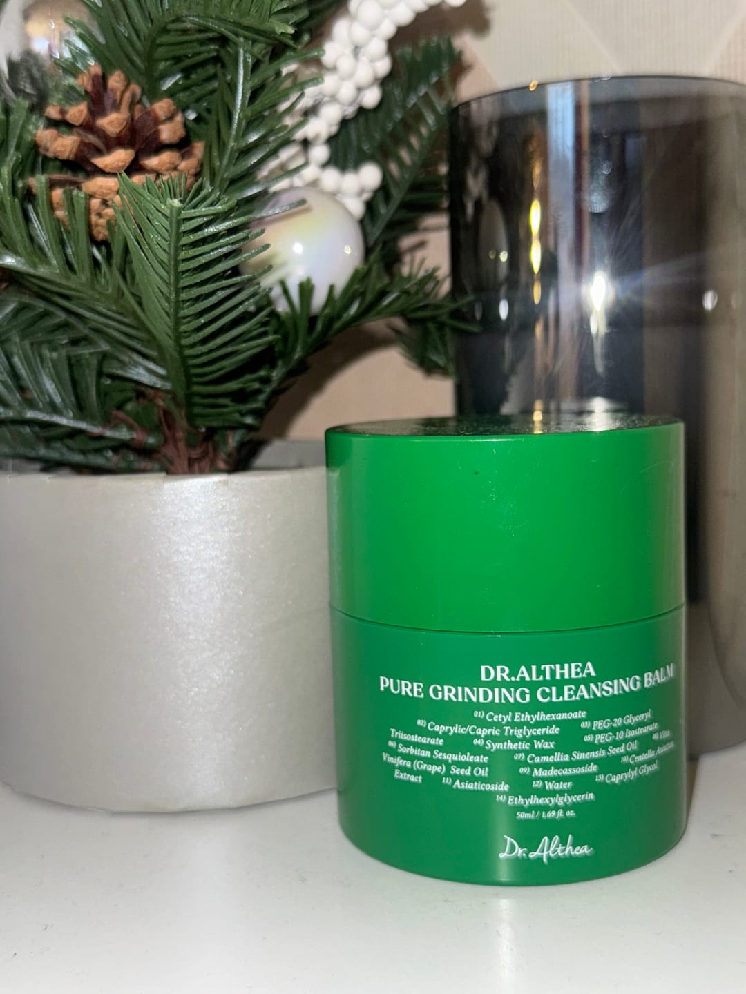 Customer photo review of Maigs hidrofīlais balzams ādas attīrīšanai Dr. Althea Pure Grinding Cleansing Balm