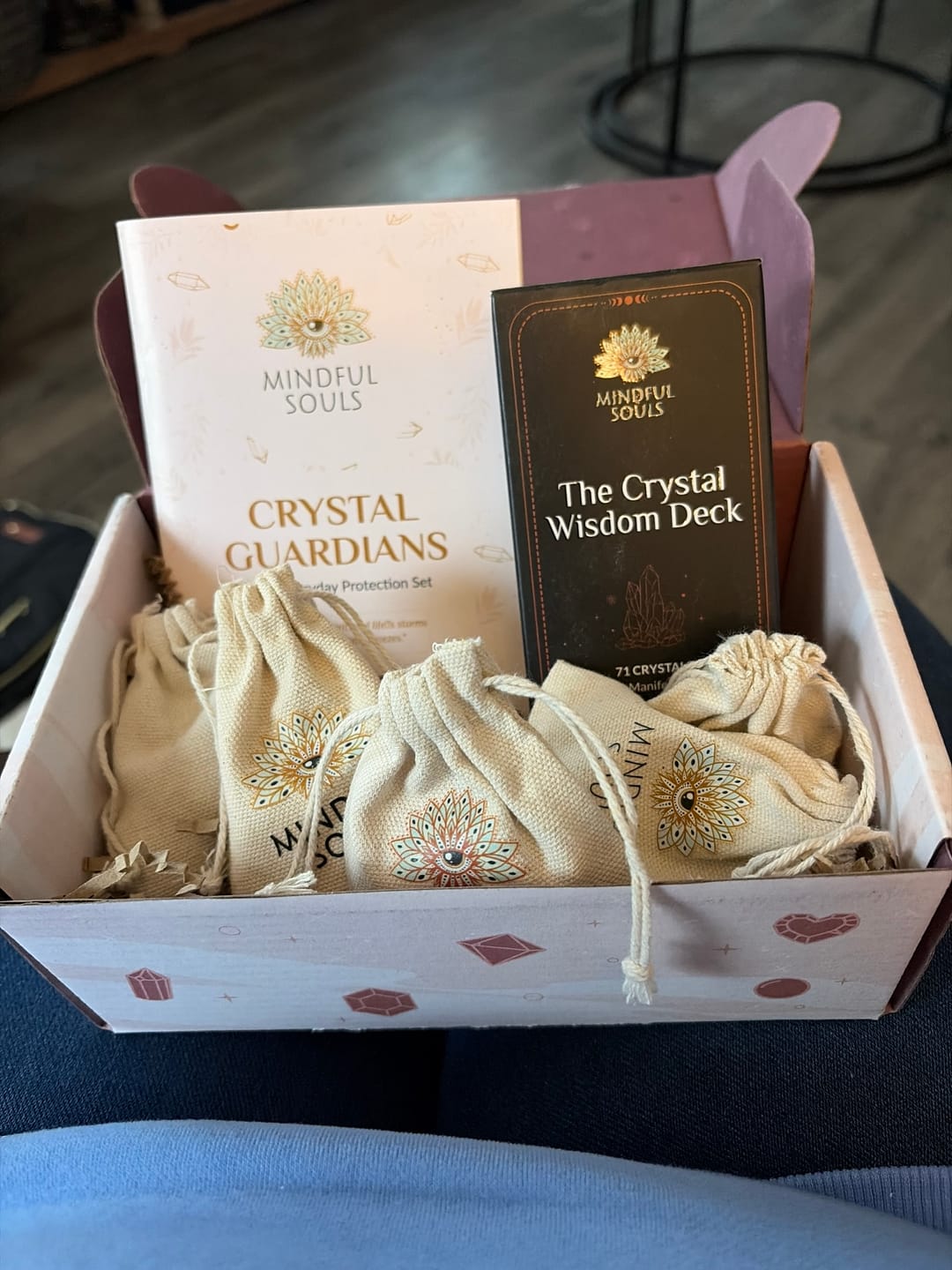 Customer photo review of Crystal Subscription Box