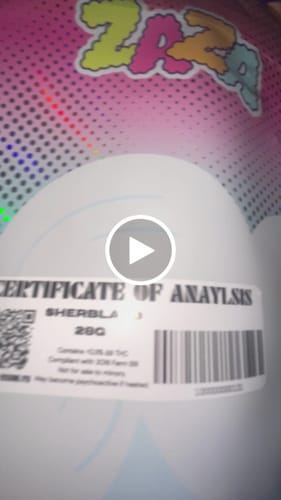 Customer video review of Sherblato - 28 Grams - Hybrid