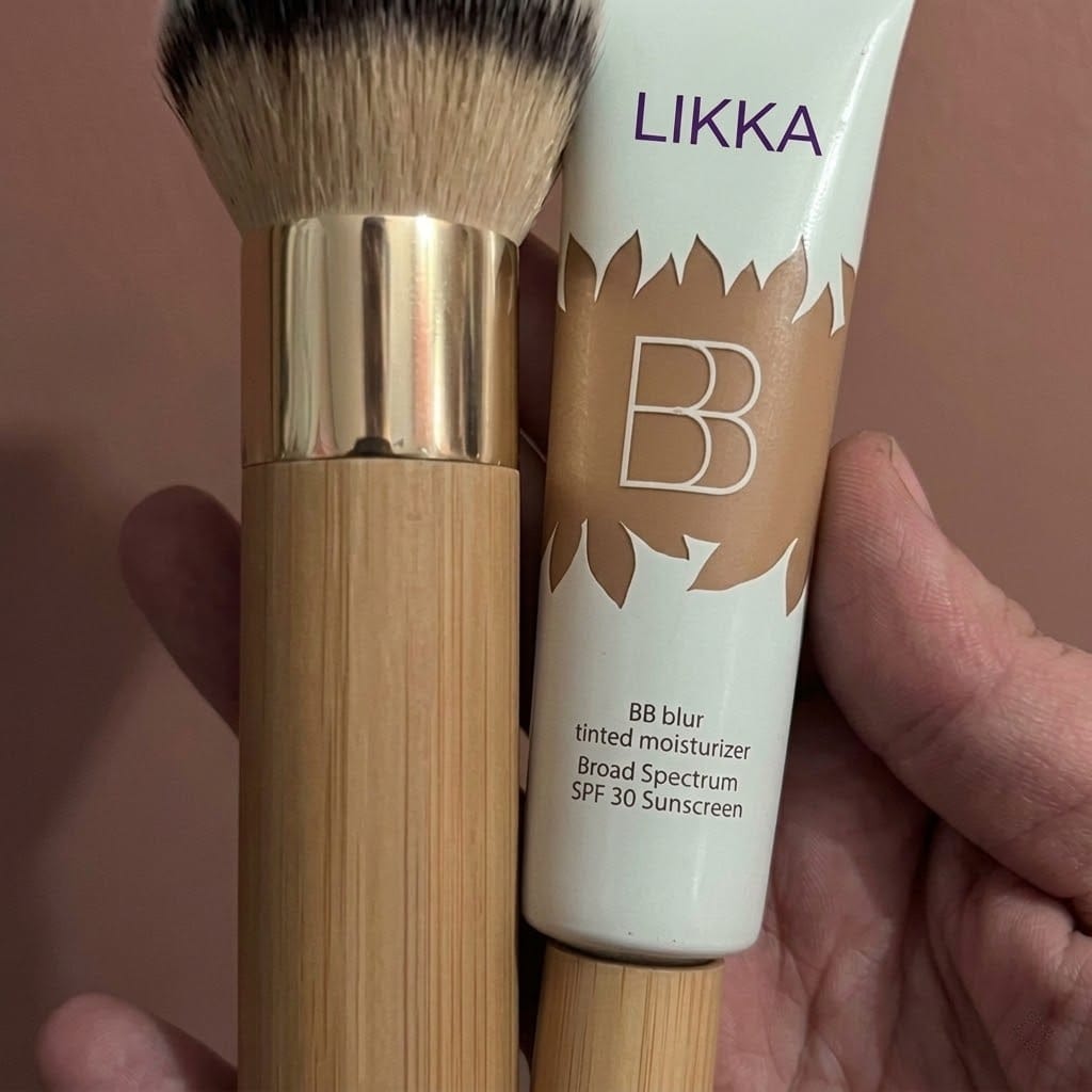 Customer photo review of BB Cream Hidratante Antiedad & Brocha