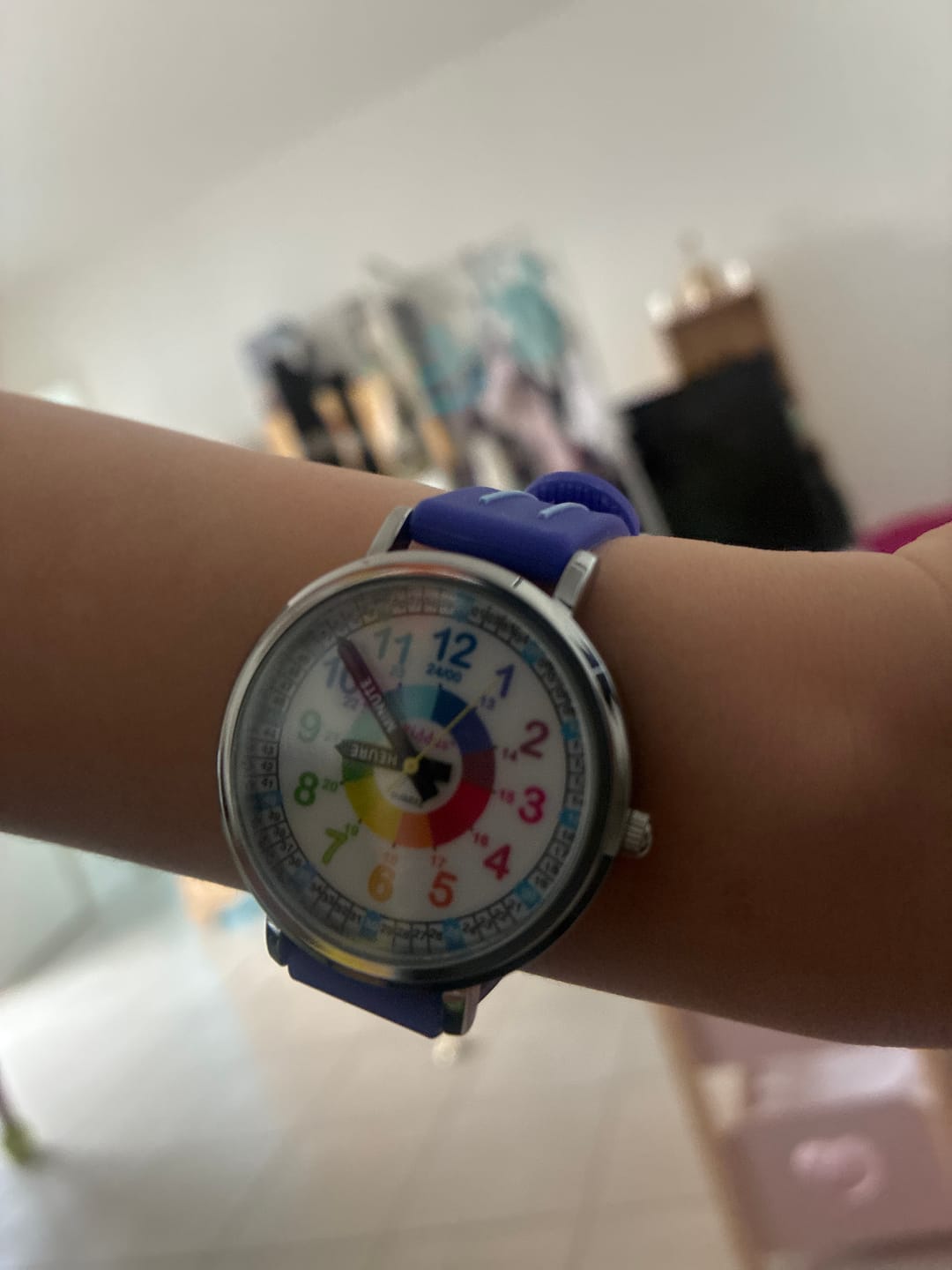 Customer photo review of Blue Time Teacher - Educational Watch