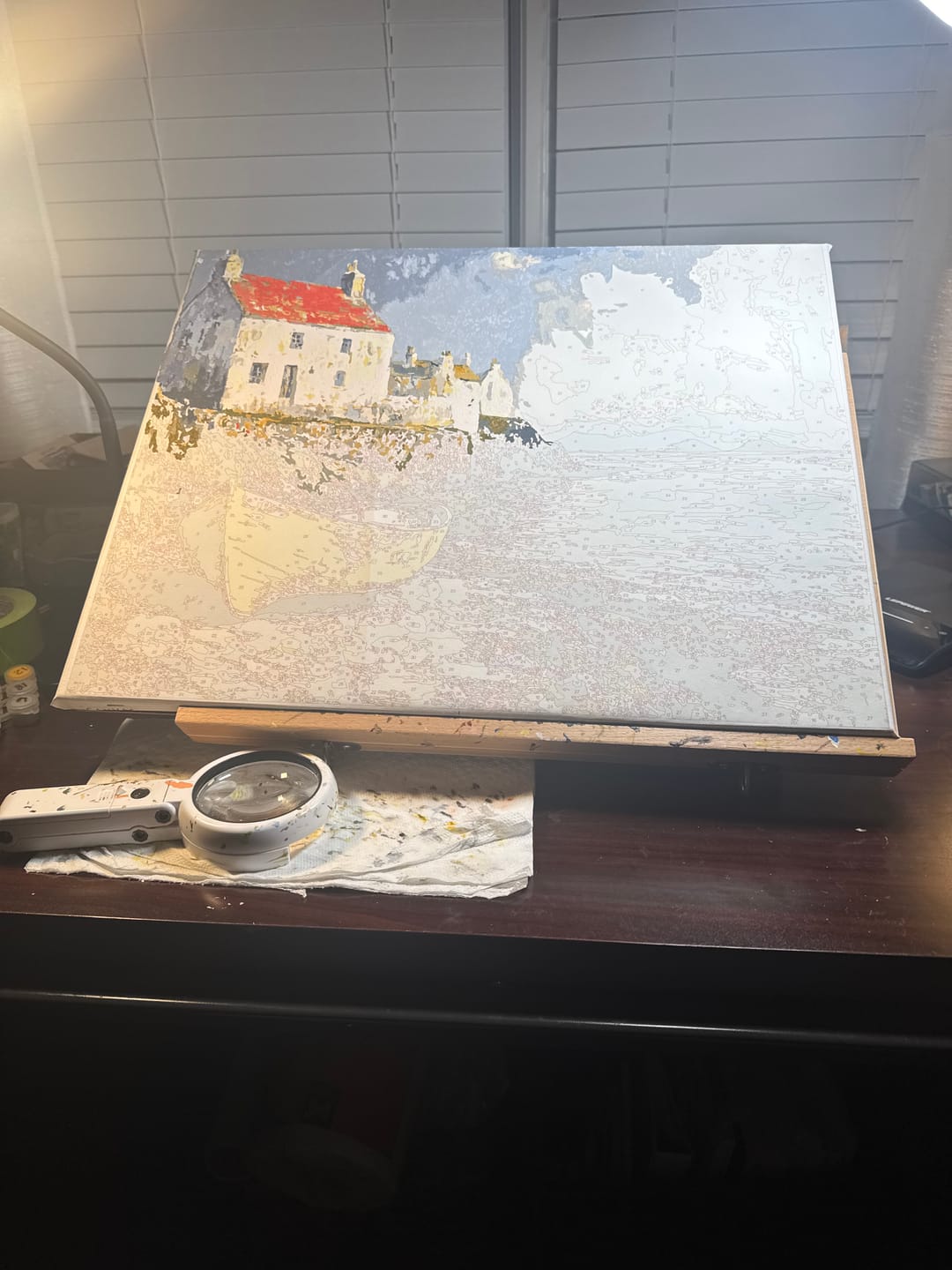 Customer photo review of Rowboat by the Shore