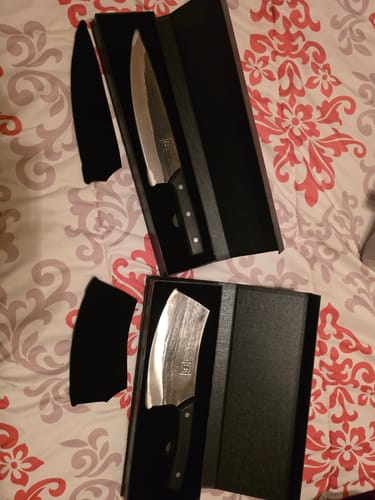 Customer photo review of ULTIMATE KNIFE BUNDLE