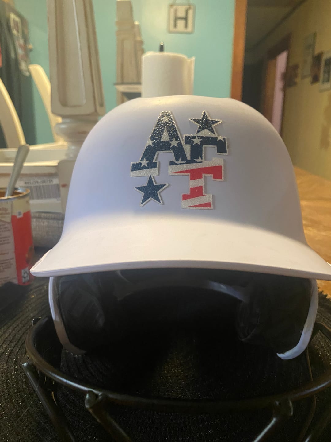 Customer photo review of Helmet Decals