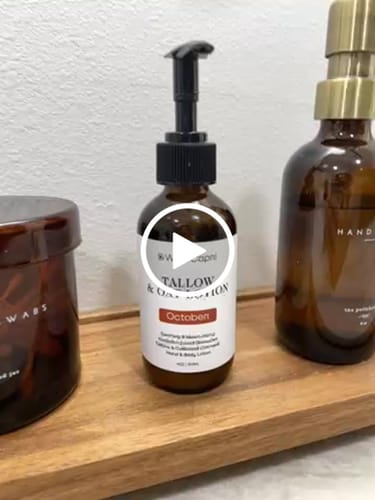 Customer video review of October Tallow & Oat Lotion